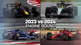F1 Sound : 2023 vs 2024