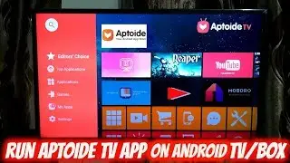 Install Aptoide TV App on Android TV / Box