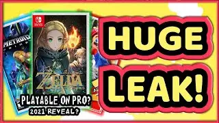 HUGE Nintendo Switch Pro Leak Appears! | 2021 Release, Graphics & MORE