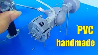 How to make Model Disc Brake from PVC | Vang Hà