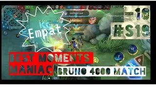 Pakai hero ini, di jamin Maniac - Gameplay BRUNO Maniac