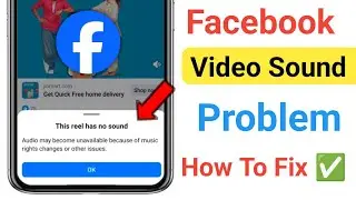 This reel has no sound problem Facebook |this reel has no sound | facebook reels video sound problem