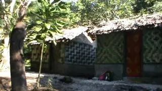 Chief Sekor's bungalows at Olal, Ambrym, Vanuatu