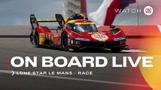 Ferrari Hypercar | Onboard the #50 LIVE race action at 6H COTA 2024 | FIA WEC