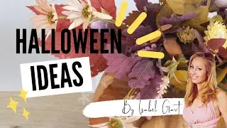 ✨Decoración de Halloween con flores ✨