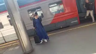 ЭД4М-0251 И ЭД4М-0161 НА СТАНЦИИ РОСТОКИНО (БЫВШ СЕВЕРЯНИН)