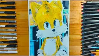 Drawing - Tails (Sonic the Hedgehog)