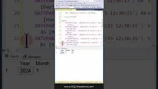 SQL Server Data Time Functions