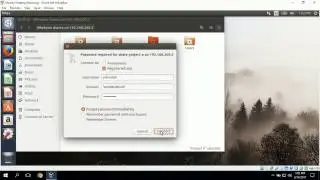 Access shared folders on Windows Server and Ubuntu Server from Ubuntu Desktop demo (VirtualBox)