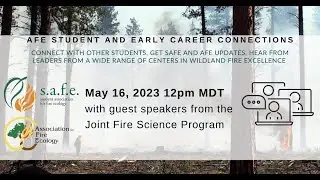 AFE Student and Early Career Connections, JFSP