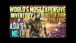 Most Expensive & Best Inventory of Pubg Mobile | World's No.1 Account | 430+ Mythic Items