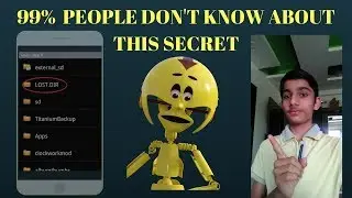 Haq se Hacker | Best android secret(LOST.DIR) | No one knows about this secret | WHAT IS LOST.DIR