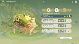 Mimetic Replication: Shroomboar - Score 640 - A Parade of Providence | Genshin Impact Event