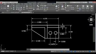 AutoCAD Tutorial - AutoCAD Practice 19