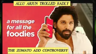 Stylish Superstar Allu Arjun has A Special Message For All Foodies Zomato...