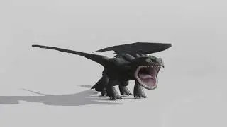 Httyd remake animation part 1(Wip)