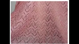 Openwork on a knitting machine