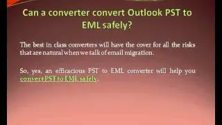 PST to EML Converter Free - Digital Tweaks