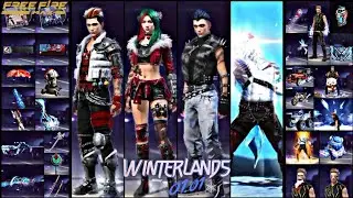 Winterlands 2022 Event All Items Review [OB37] | Winterlands Subzero | Free Fire MAX