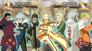 SEMUA JUTSU DAN ULTIMATE HOKAGE 1 SAMPAI 7 !!! | Naruto Storm 4