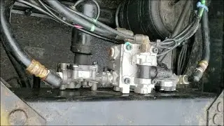 Volvo D13 modulator, ABS valve replacement