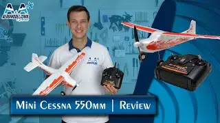 Review Mini Cessna 550mm | Ótimo aeromodelo para iniciante