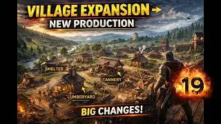 We’re Expanding the Village! Full Production Overhaul | Bellwright Gameplay | EP 19 #bellwright