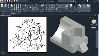 3d autocad practice drawing | 3d drawing in autocad | 