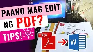 PAANO MAG EDIT NG PDF - SUPER EASY & FREE