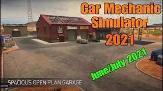 NEW! Car mechanic simulator 2021 (Release Date ps4, ps5, xbox one, xbox X/S)
