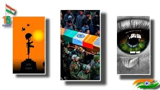 A mere watan ke logon Status 😔 Independence day status 🫡 15 August Status 🇮🇳 #army #india #deshbhakt