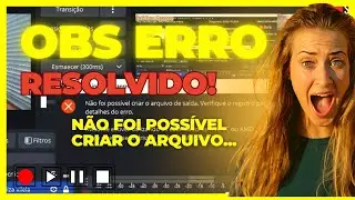 OBS ERRO INICIAR TRANSMISSÃO-RESOLVIDO