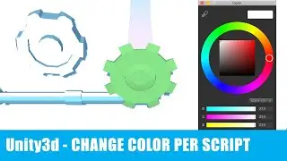 How to Change Material Color per script