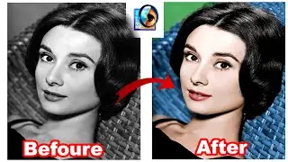 Colorize black and colour photos Restoration Work in Photoshop 7.0 tutorial