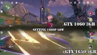 Whutering waves GTX 1060 3GB vs 1650 4GB