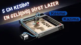 Creality Falcon 2 40w Optik Lazer Kesme Makinası İncelemesi