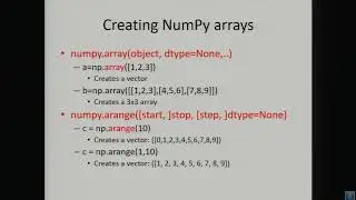 18CSL46_Unit 4 NumPy Lecture 1 with Slides mp4