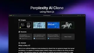 Build and deploy an AI Search Engine using Tavily, OpenAI and Next.js | Perplexity AI Clone