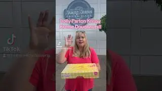 New Dolly Parton Krispy Kreme Doughnuts #krispykreme #doughnut #dessert #shorts #trending #viral