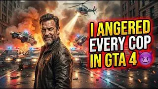 THIS CHASE GOT OUT OF CONTROL… 😱💥 (GTA 4)I ANGERED EVERY COP IN GTA 4 😈🚨 BIG MISTAKE