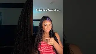 The best day of August is TODAY!! Let me know if u agree! I’ll update u on my day! 🩷 #bestday #fyp