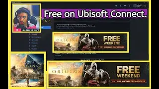 Assassin's Creed: Origins Free on Ubisoft Connect.