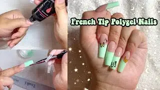 DIY FRENCH POLYGEL SET FOR BEGINNERS | Nail Tutorial