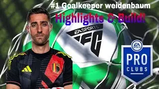 FC 24 | Best Competitive Goalkeeper Build/Highlights Video | EL RENOVADO | Drop in, Vpg, Tournaments