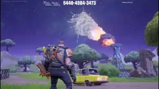 evento ao vivo do Fortnite o fim 2.0