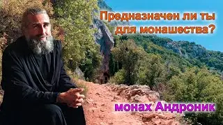 Предназначен ли ты для монашества? | Монах Андроник | Афон