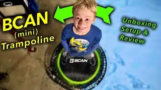 Bringing backyard fun IN out of the cold? BCAN mini trampoline