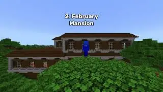 Your birthday, your Minecraft structure