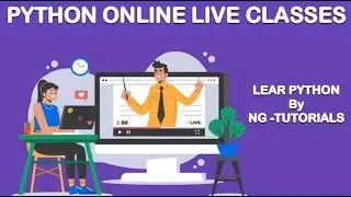 Python Online Live Classes | Learn Python Programming | Python for Beginners | NG Tutorials