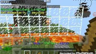 Minecraft pe Micro battle gameplay #1